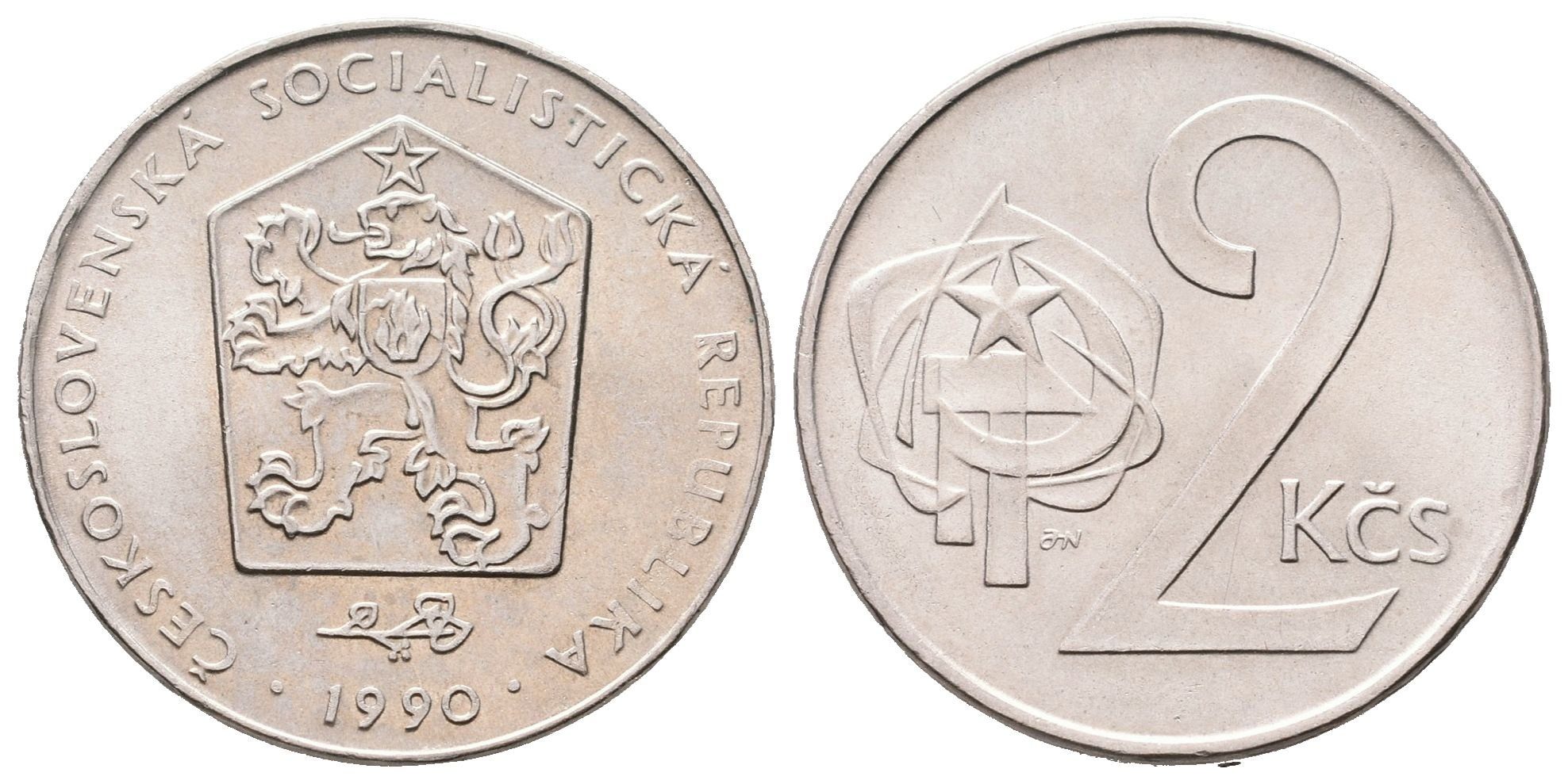 2 Koruna 1990