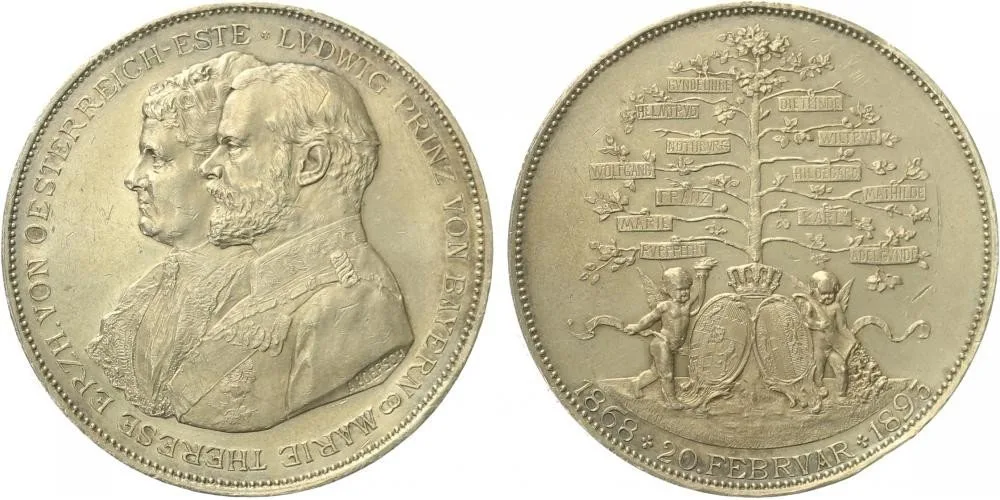 Německo - Bavorsko, Ludwig II., 1864 - 1886 — 1