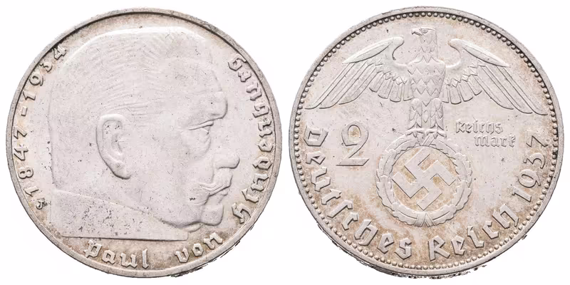 III. říše, 2 Marka 1937 J