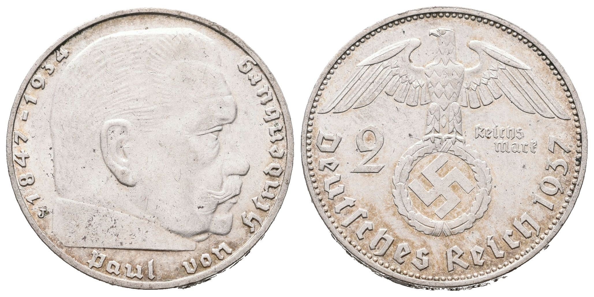 III. říše, 2 Marka 1937 J