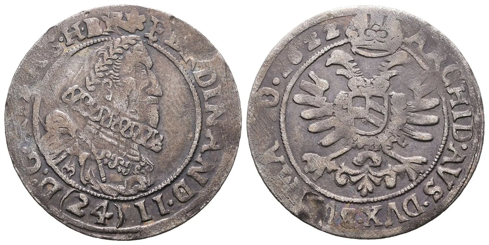 Ferdinand II., 1619 - 1637 (Mince kiprová) — 1