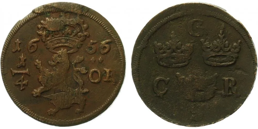 Švédsko, Carl X., 1654 - 1660 — 1