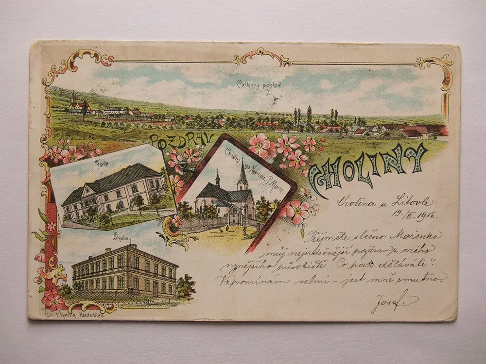 Morava a Slezsko,  Cholina, okr. Olomouc — 1