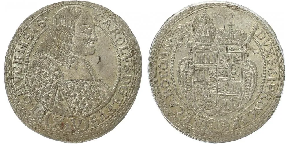 Olomouc - biskupství, Karel II. Liechtenstein, 1664 - 1695 — 1