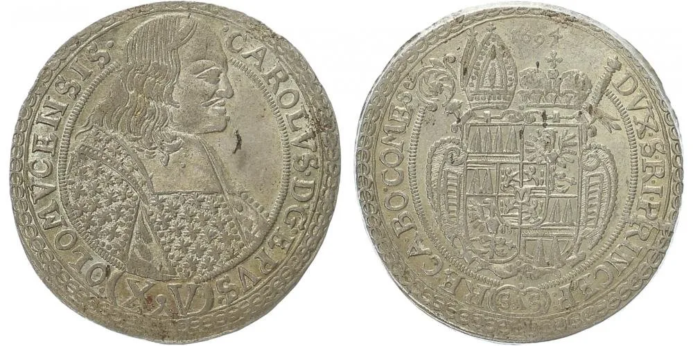 Olomouc - biskupství, Karel II. Liechtenstein, 1664 - 1695 — 1
