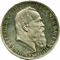 Bavorsko, Luitpold, 1886 - 1912 — 1