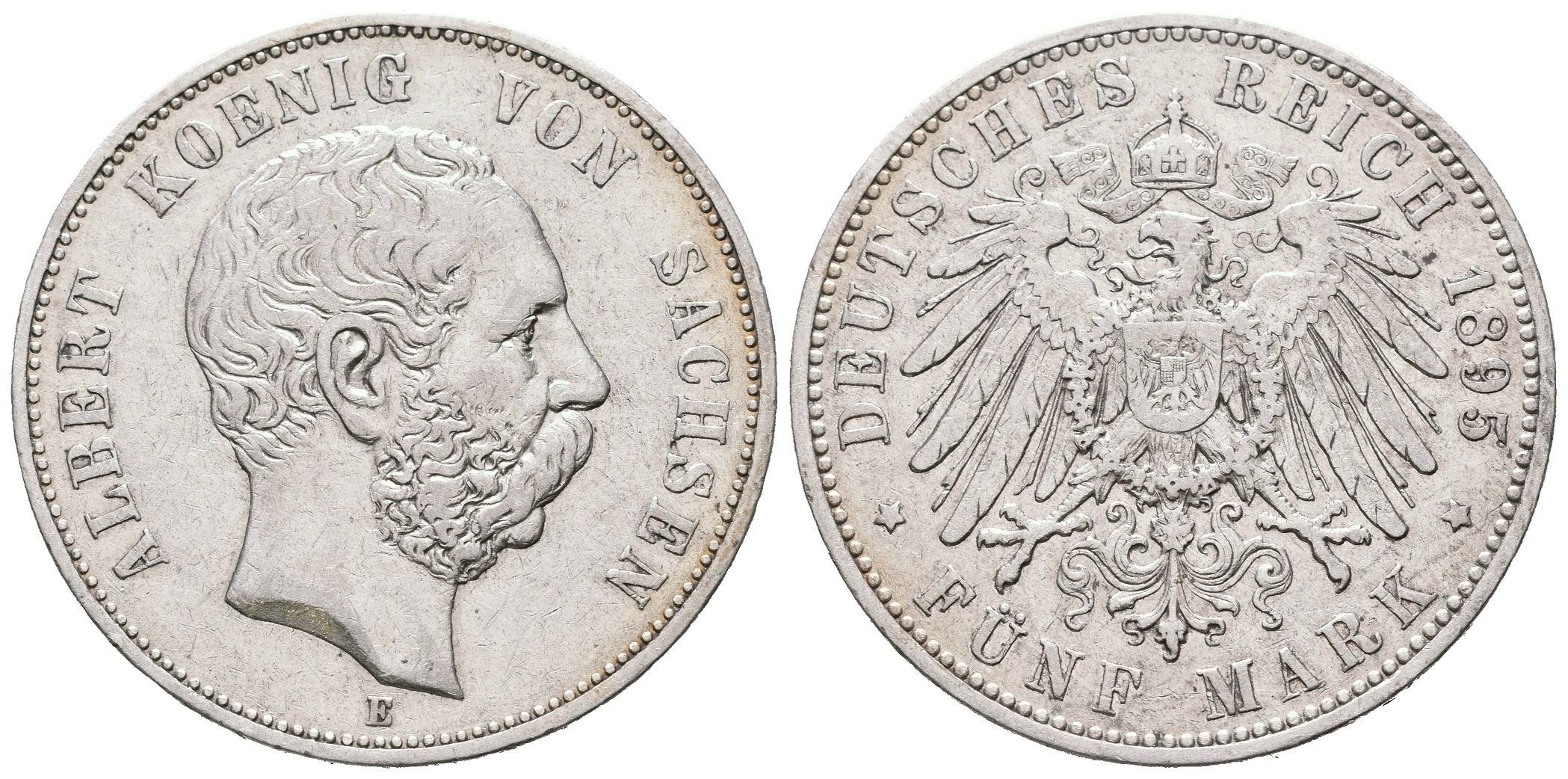 Sasko, 5 Marka 1895