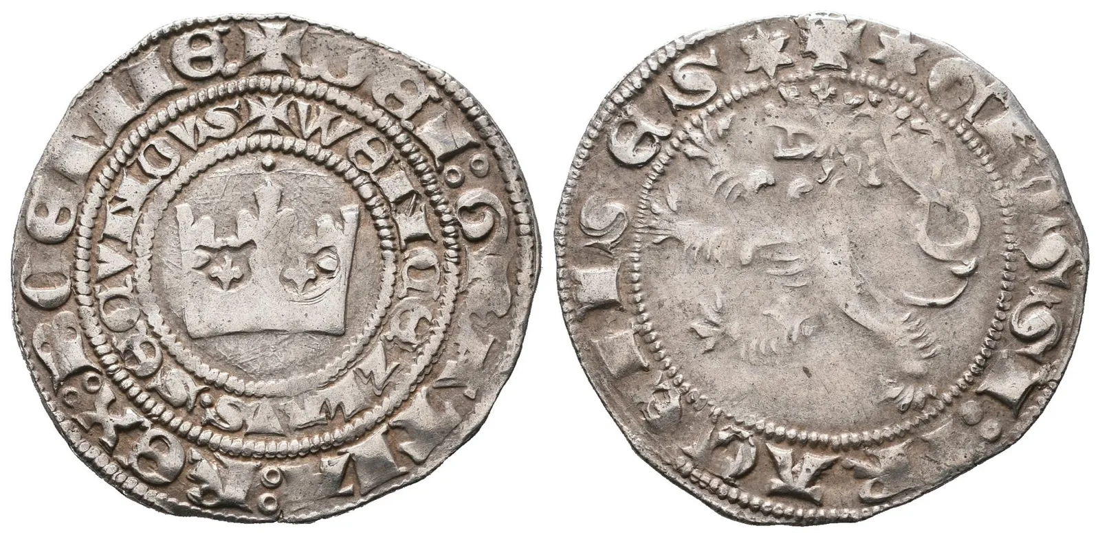Václav II., Pražský groš, Smolík 2