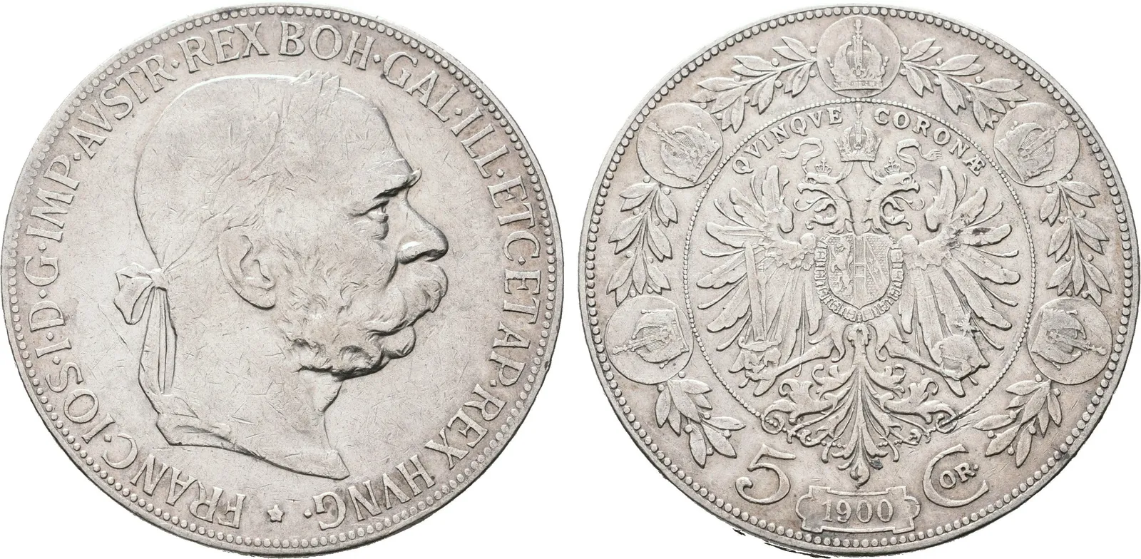 5 Koruna 1900