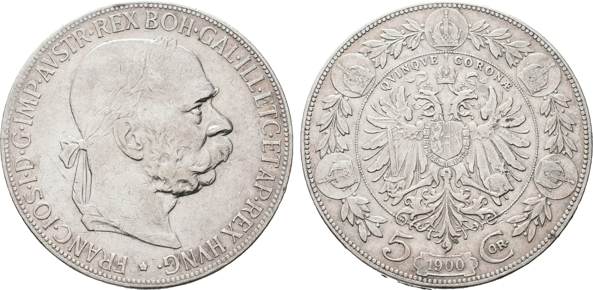 5 Koruna 1900