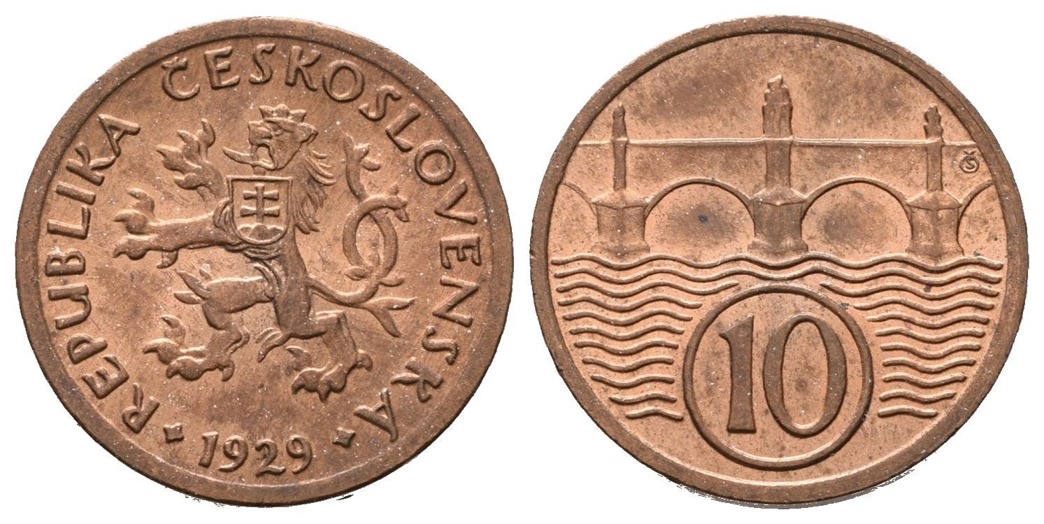 10 Haléř 1929
