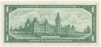 Kanada, 1 Dollar 1967, s kontrolním číslem, P.84b - fotografie 2