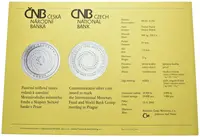 200 Kč 2000 - Mezinárodní měnový fond, kapsle, certifikát — 2