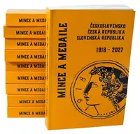 Ceník mincí a medailí 2027 - Československo, ČR, SR