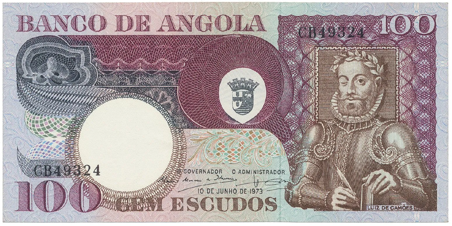 Angola, 100 Escudos 1973, P.106