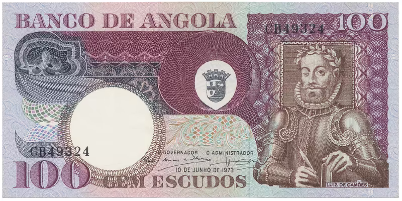 Angola, 100 Escudos 1973, P.106