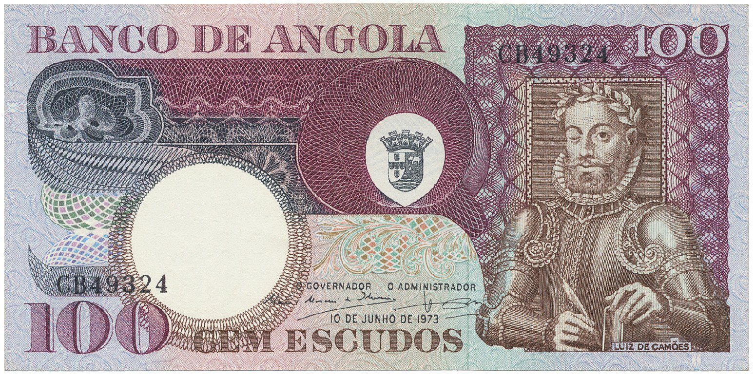 Angola, 100 Escudos 1973, P.106