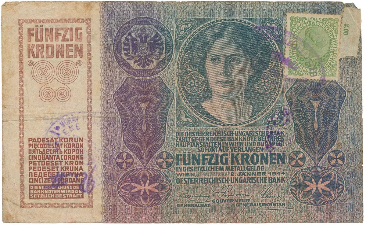 Razítkované R-U bankovky na Balkáně 1919-1921 — 1