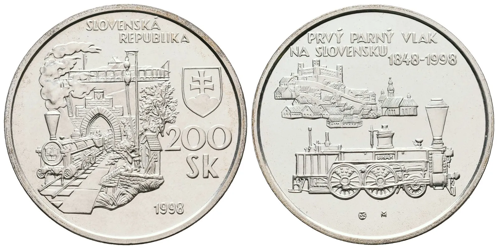 200 Sk 1998 - První parní vlak, běžná kvalita