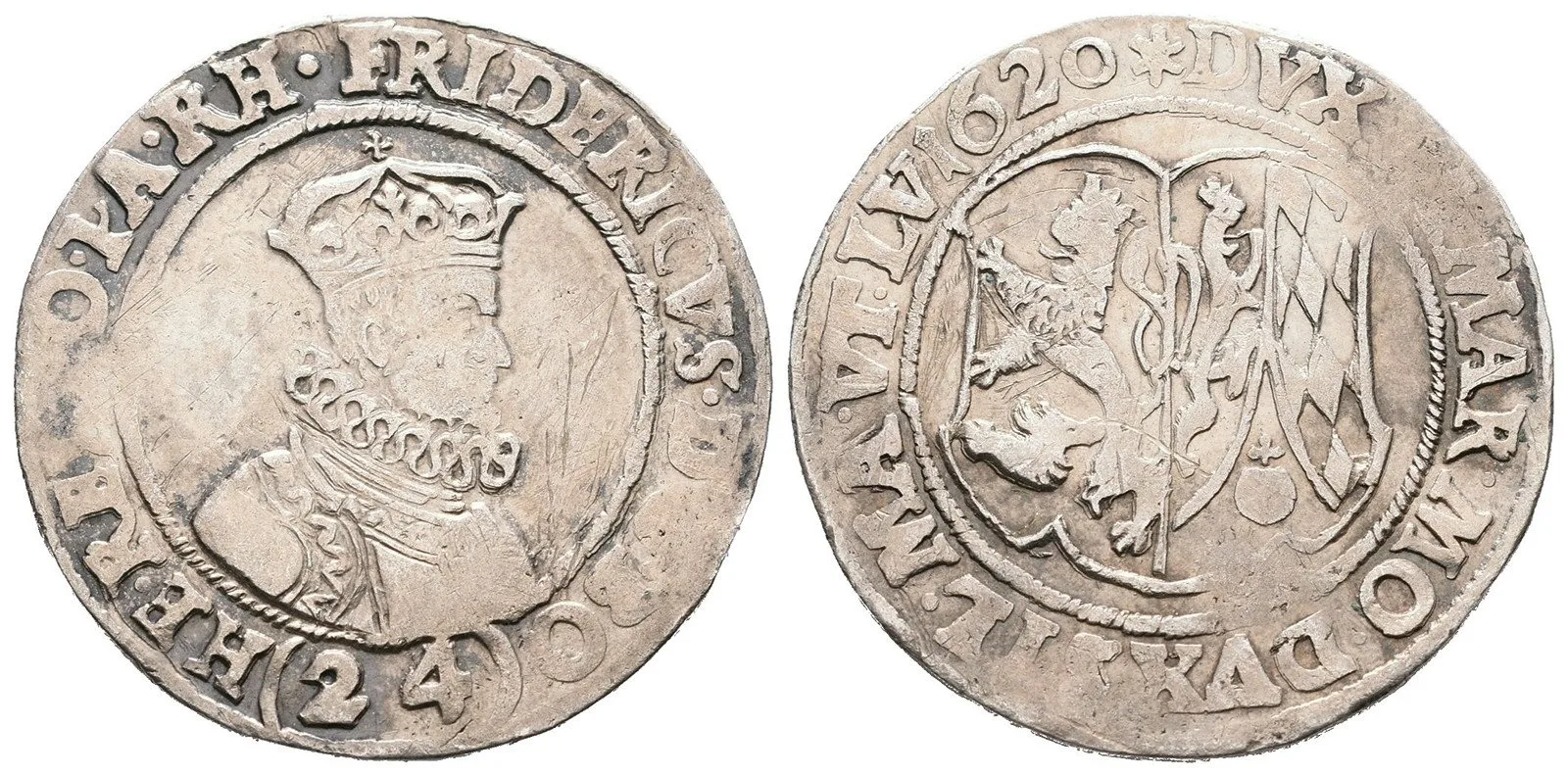 Fridrich Falcký, 1619 - 1620 — 1