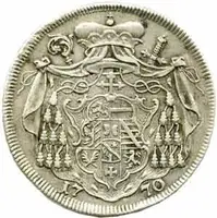 Salzburg - arcibiskupství, Sigismund III. Schrattenbach, 1753 - 1771 — 2