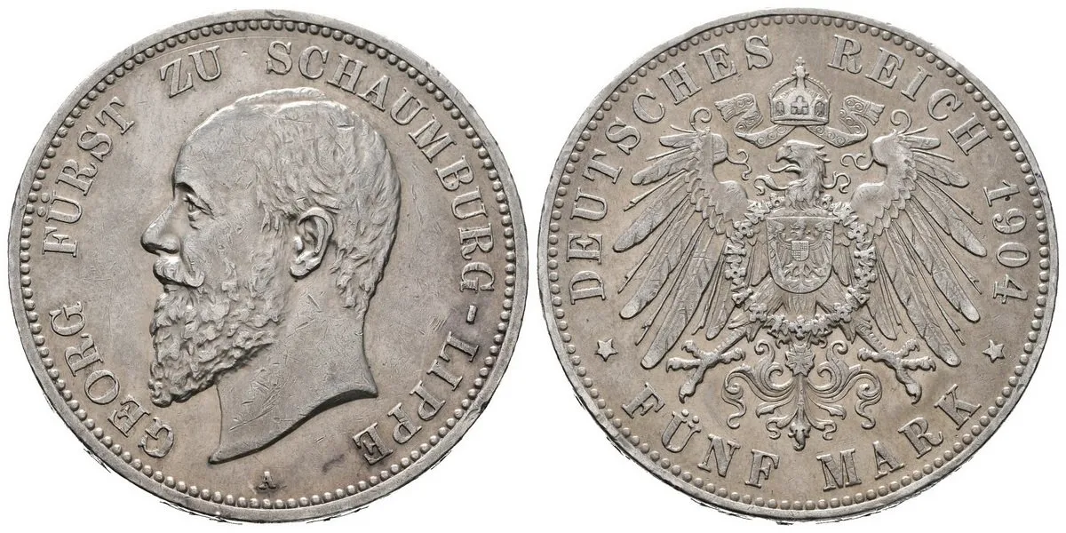 Schaumburg - Lippe, Georg, 1893 - 1911 — 1