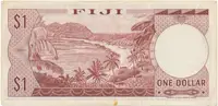 Fidži, 1 Dollar (1974), P.71a - fotografie 2