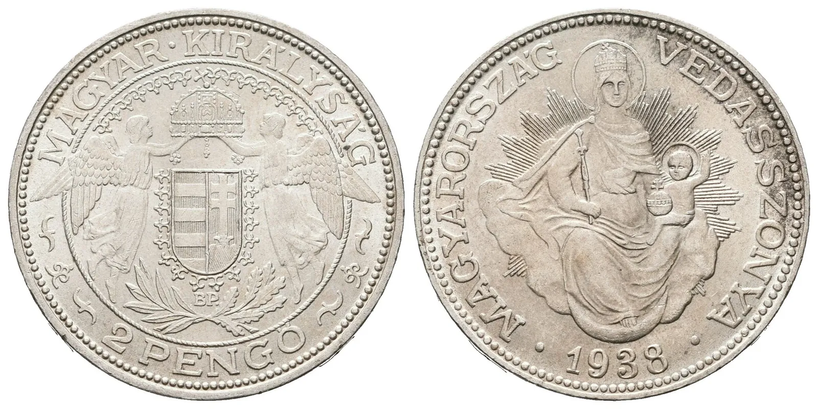 Maďarsko, 2 Pengo 1938
