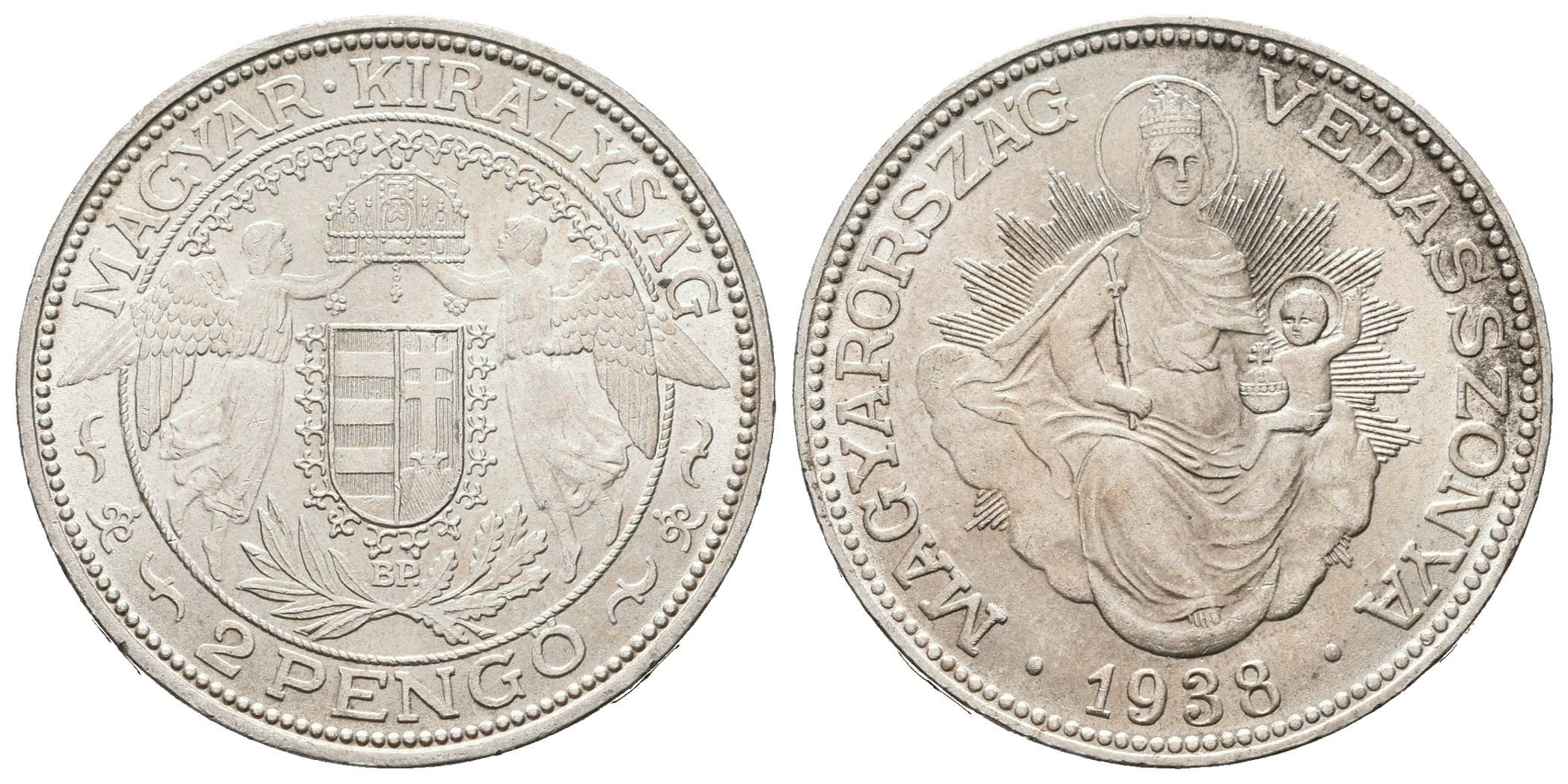 Maďarsko, 2 Pengo 1938