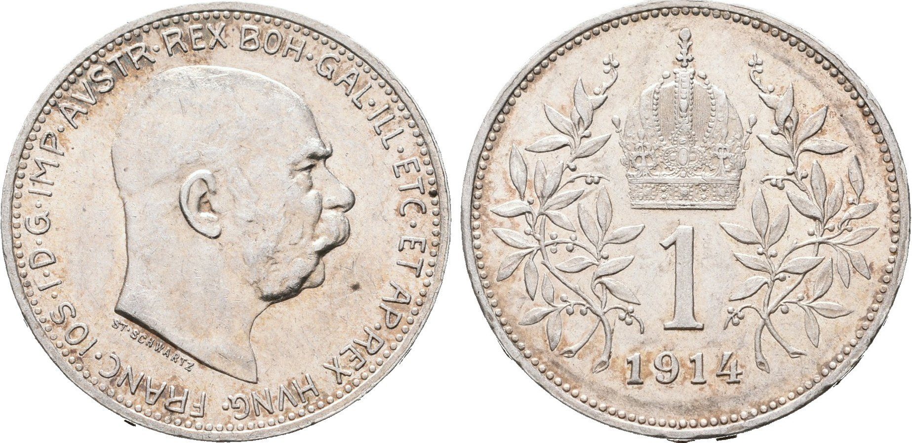 1 Koruna 1914