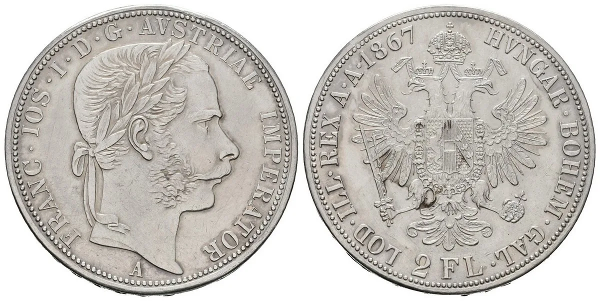 Rakouská a spolková měna, 1857 - 1892 — 1