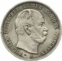 Prusko, Wilhelm I., 1861 - 1888 — 1