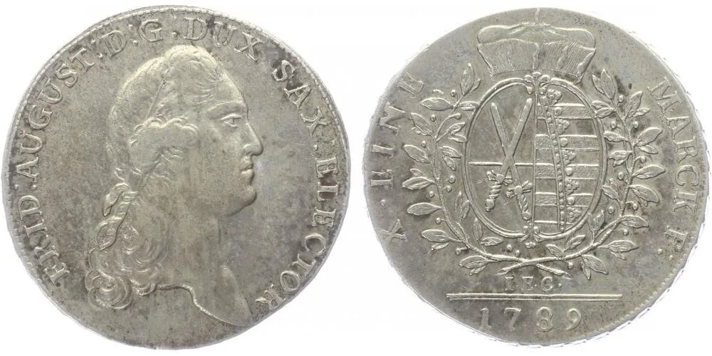 Sasko, Friedrich August III./I., 1763 - 1827 — 1