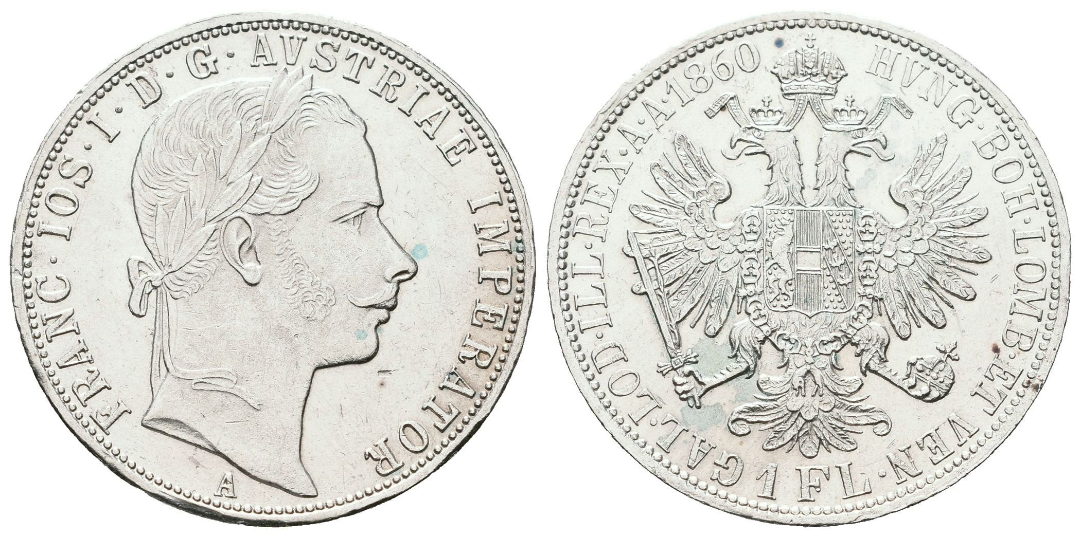 Zlatník 1860 A, varianta s tečkou za REX