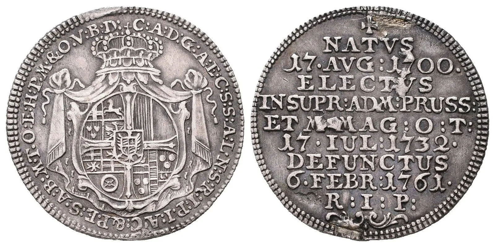 Řád německých rytířů, Clemens August von Bayern, 1732 - 1761 — 1