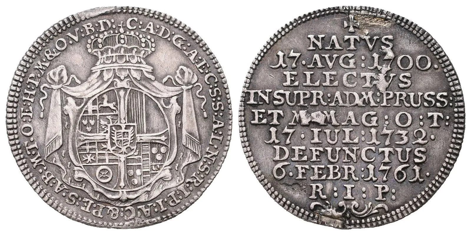 Řád německých rytířů, Clemens August von Bayern, 1732 - 1761 — 1