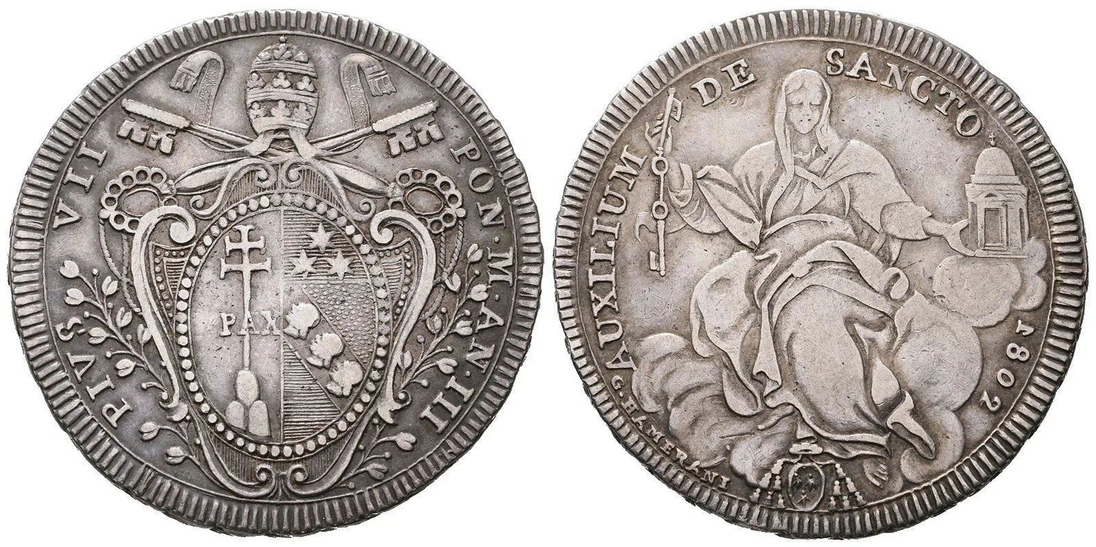 Vatikán, Pius VII., 1800 - 1823 — 1