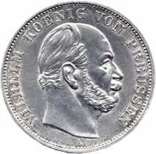 Prusko, Wilhelm I., 1861 - 1888 — 1