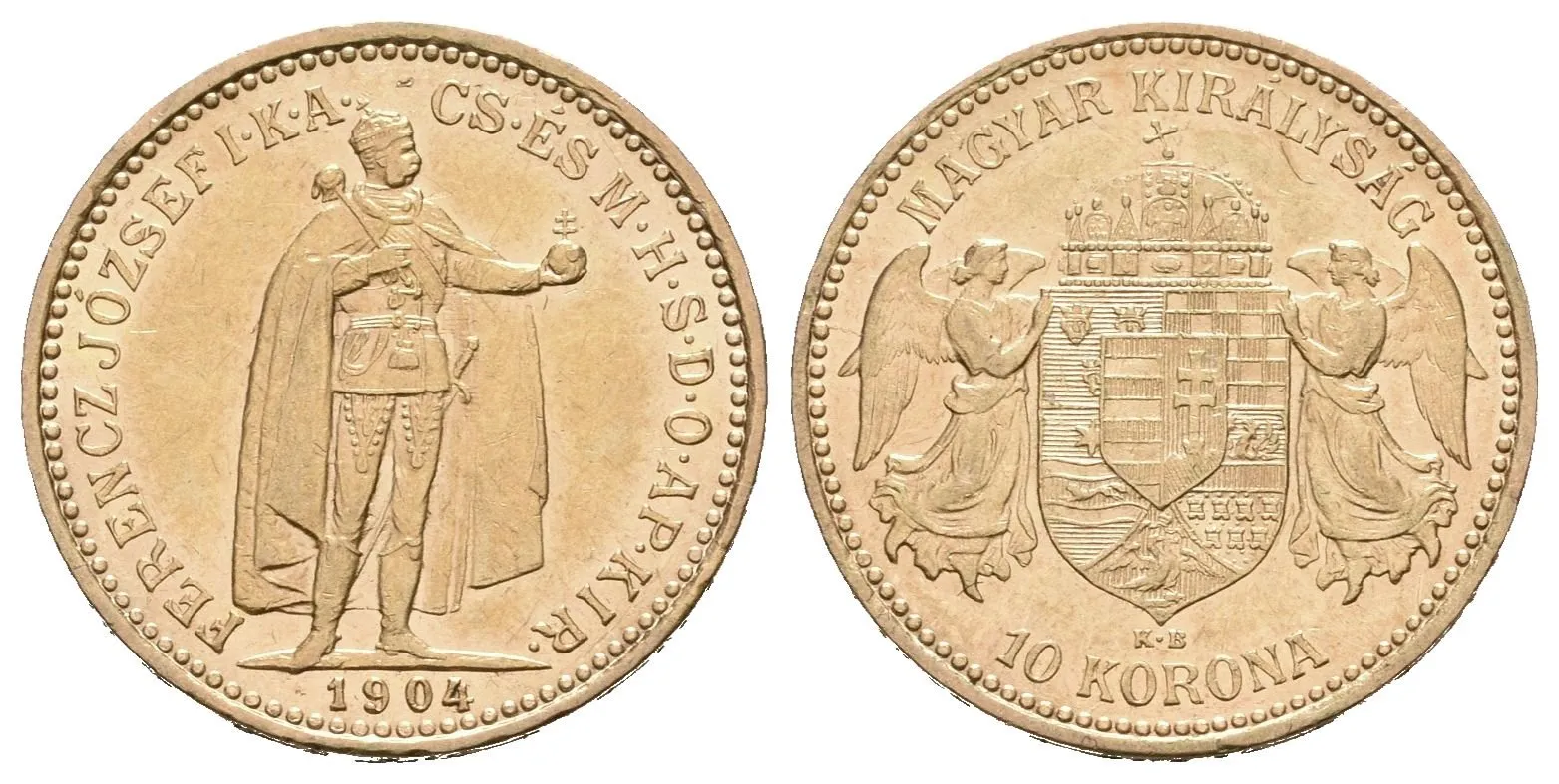10 Koruna 1904 KB
