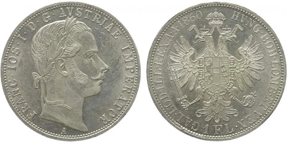 Rakouská a spolková měna, 1857 - 1892 — 1