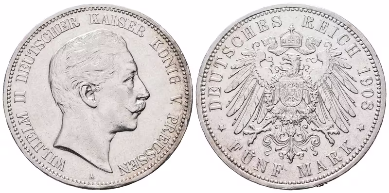 Prusko, 5 Marka 1908