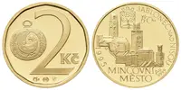 Medaile 1995 - Motiv 2 Kč - Mincovní město Jablonec nad Nisou