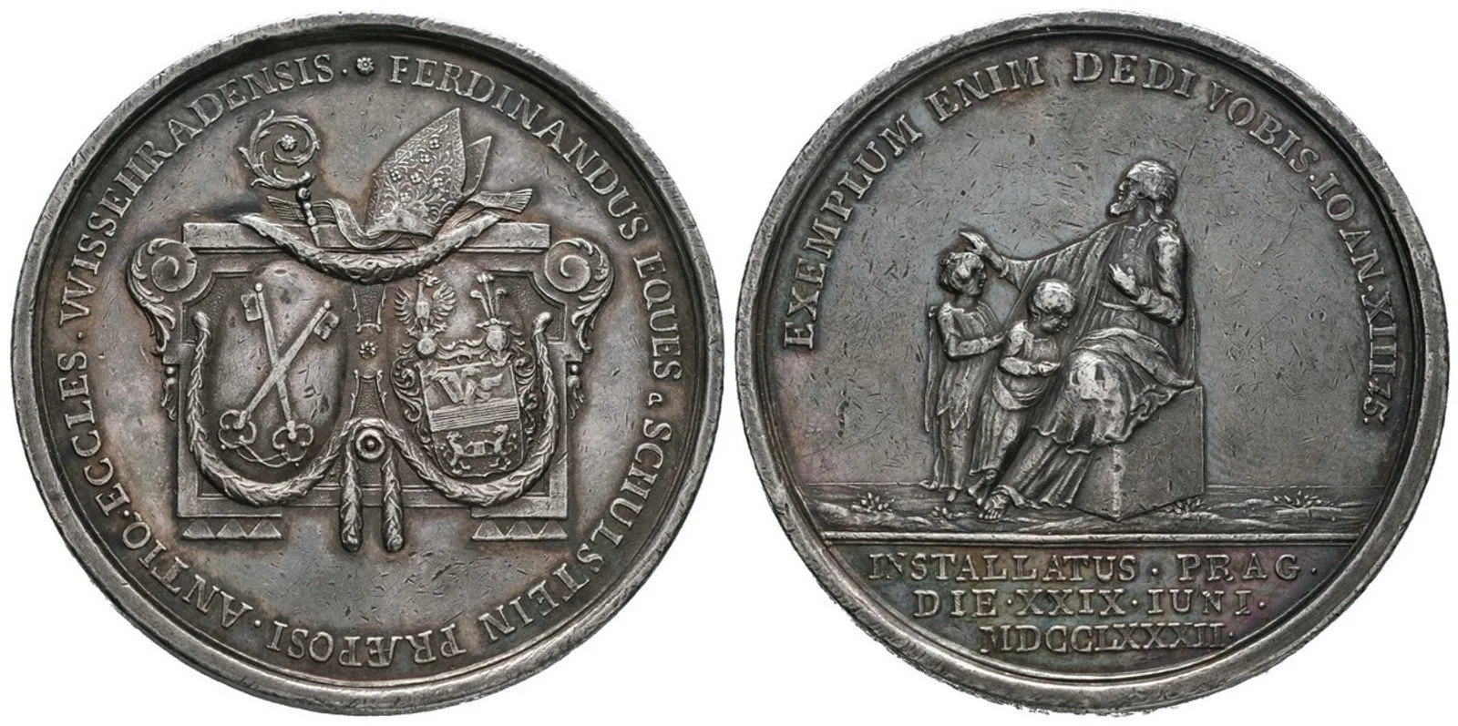 Praha - Vyšehrad, Ferdinand rytíř Kindermann von Schulstein, 1782 - 1801 — 1