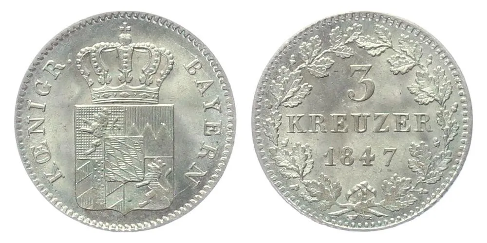 Bavorsko, Ludwig I., 1825 - 1848 — 1