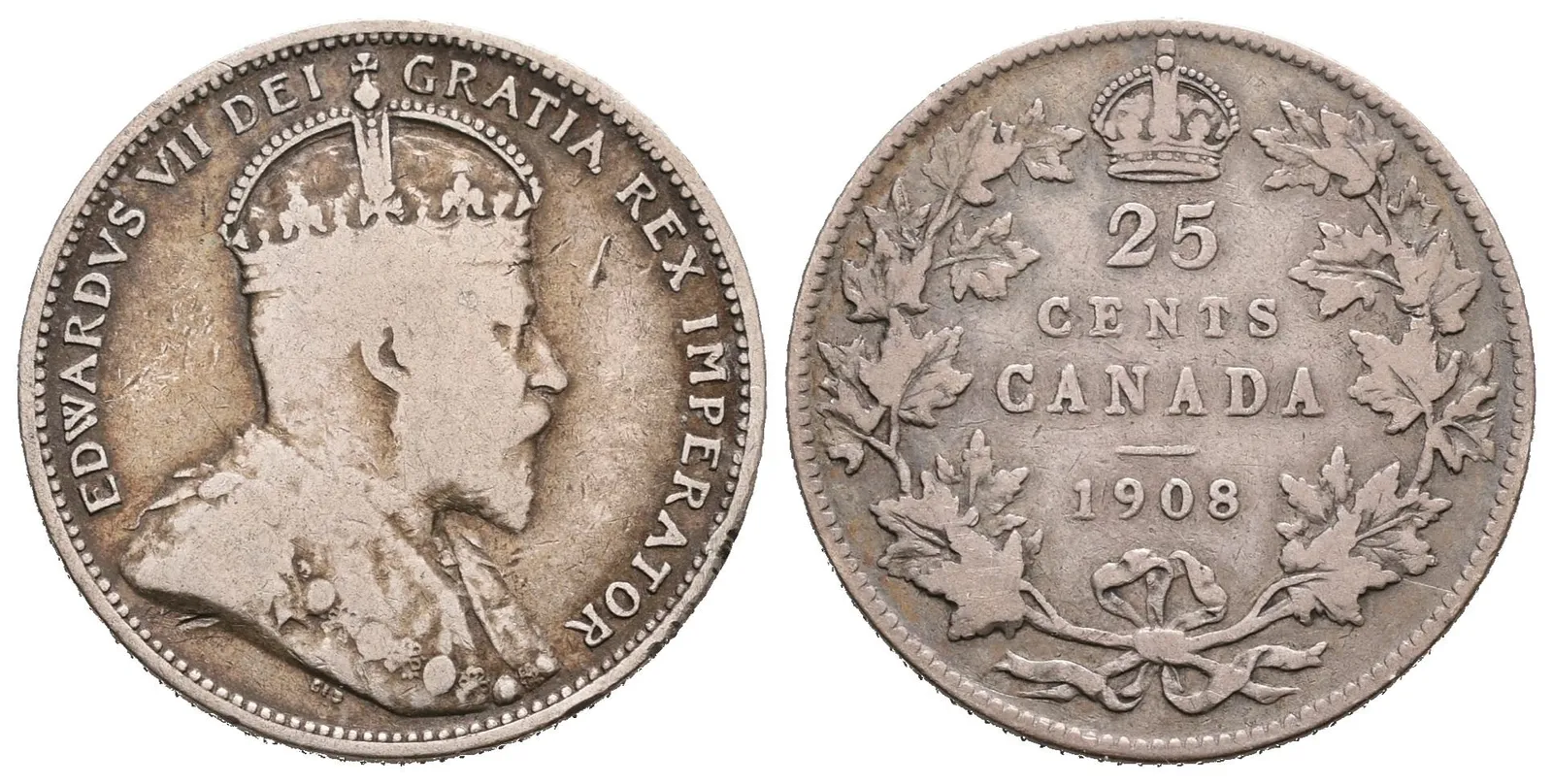 Kanada, 25 Cent 1908