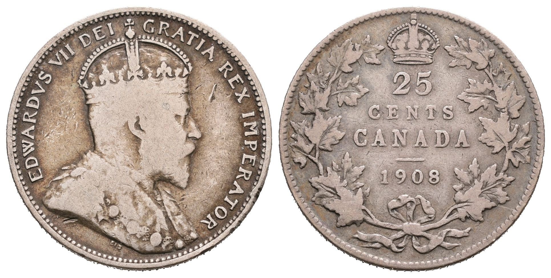 Kanada, 25 Cent 1908