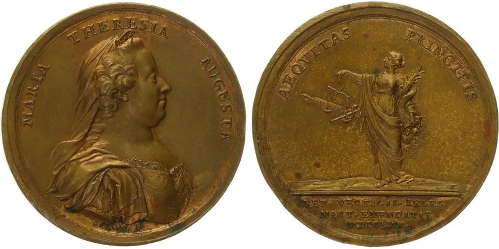 Marie Terezie, 1740 - 1780 — 1