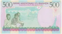 Rwanda, 500 Francs 1998, P.26a - fotografie 2