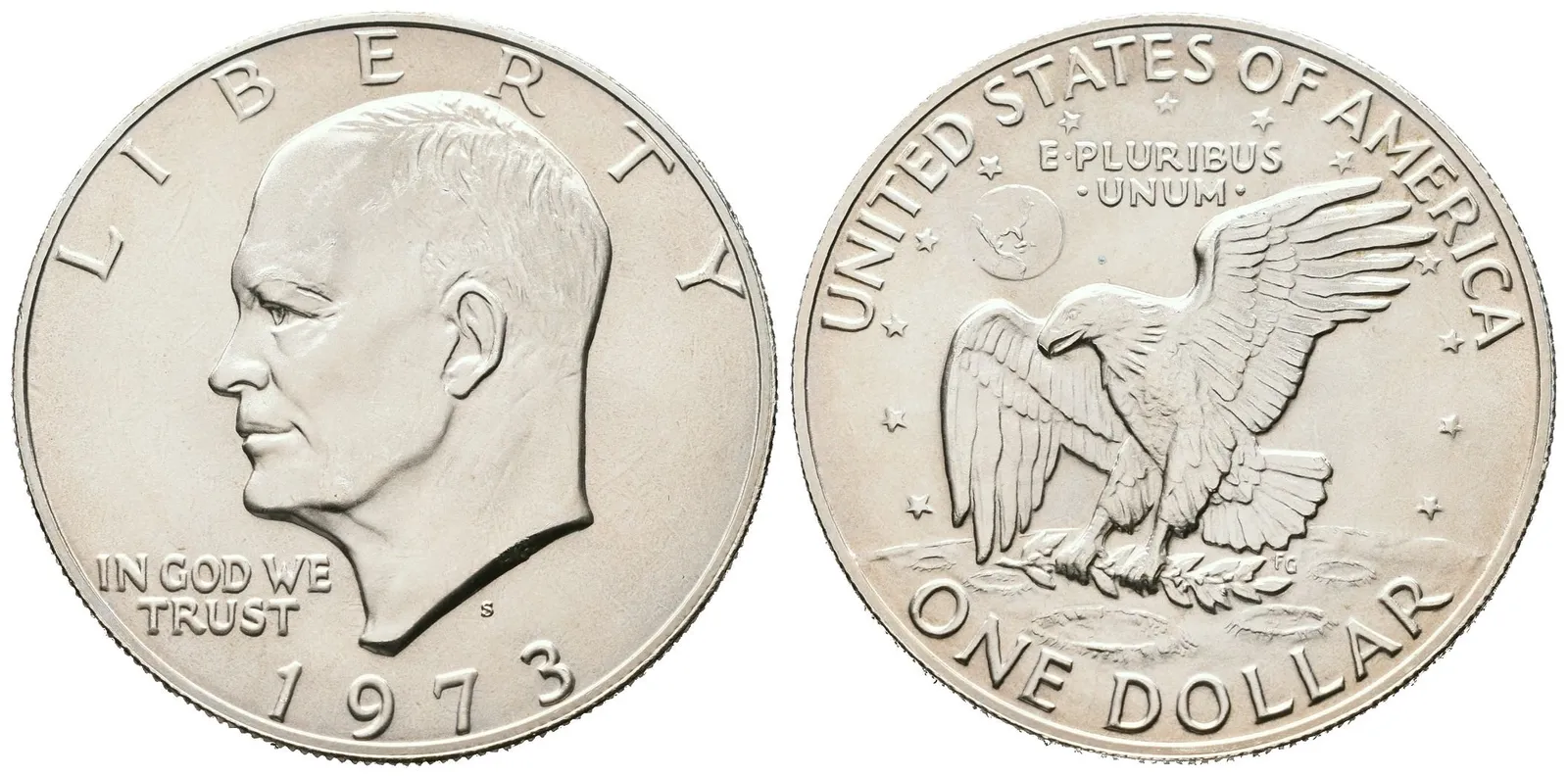 USA, 1 Dollar 1973 - Dwight D. Eisenhower