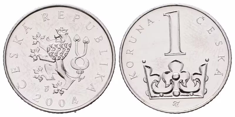 1 Koruna 2004